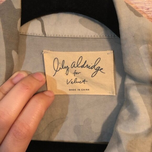 Lily Aldridge for Velvet Camo Jacket - Picture 4 of 6